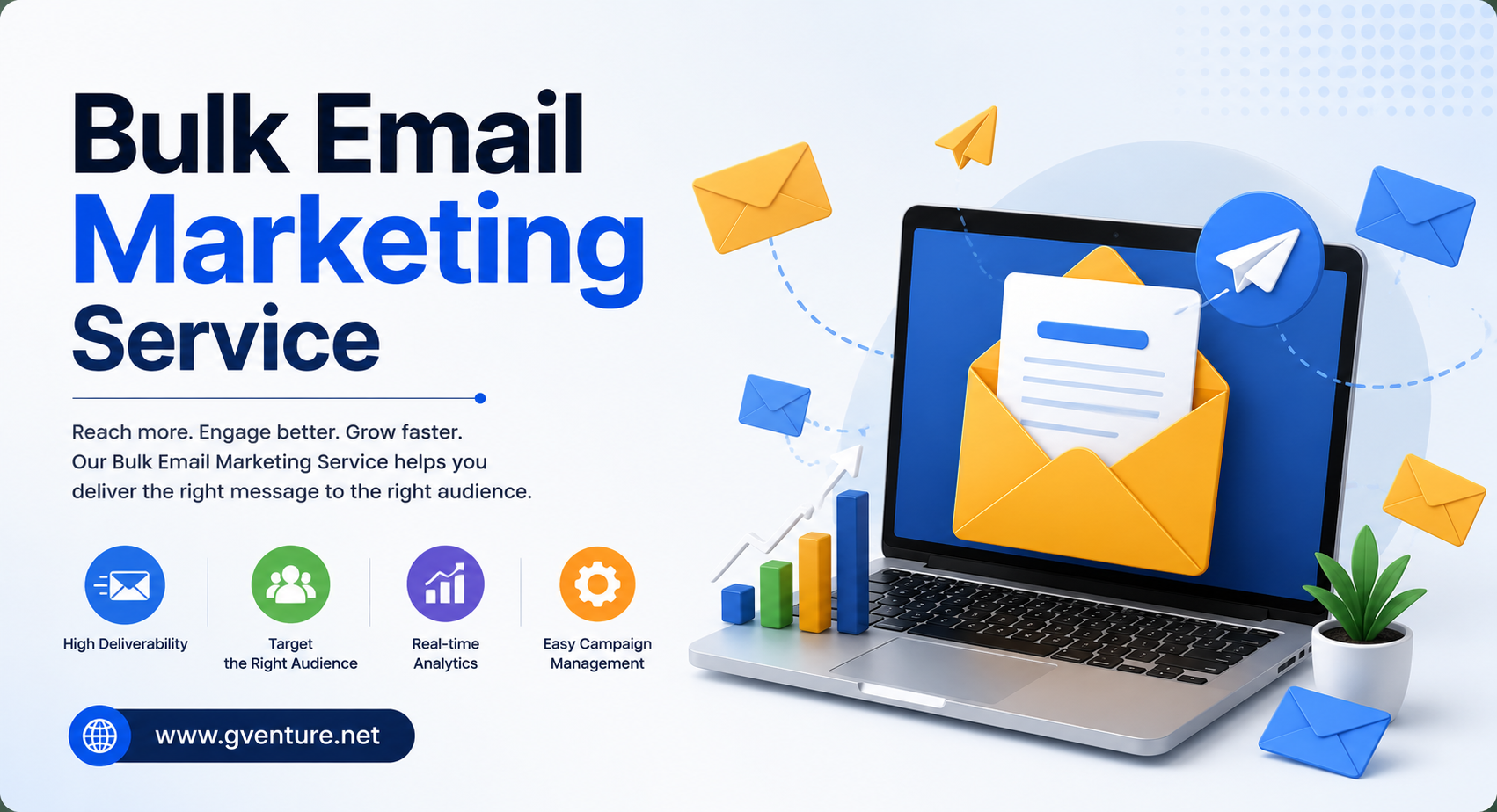 Bulk Email Marketing Services | SMTP & Campaign Automation